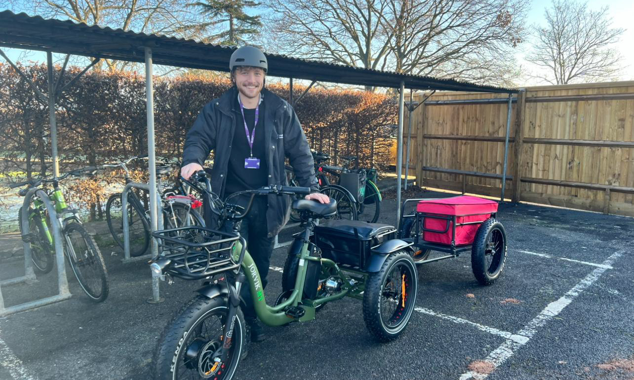 Jorvik Tricycles saddles up with university to reduce carbon emissions